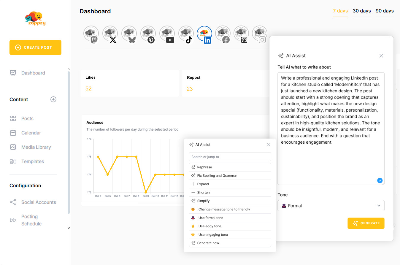 zappzy gives you clear, actionable insights—so you can post smarter, engage better, and attract the right customers.